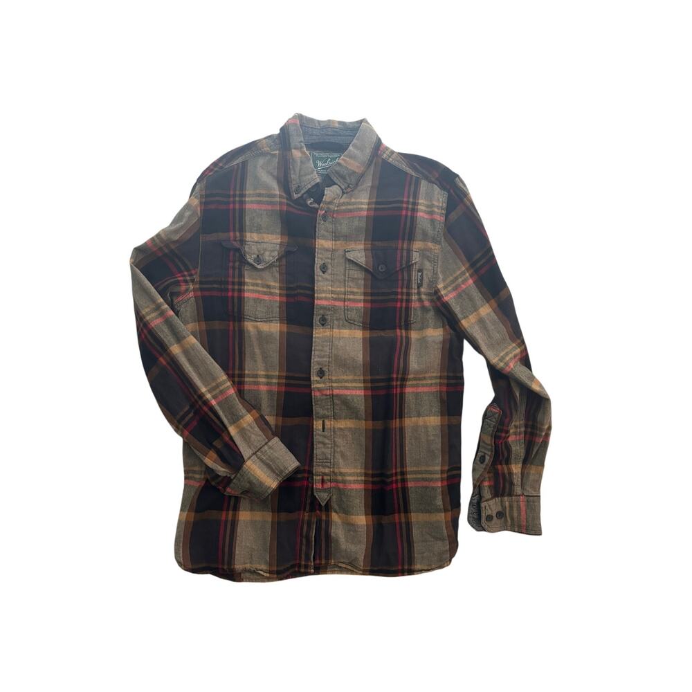 Woolrich button up flannel men’s small